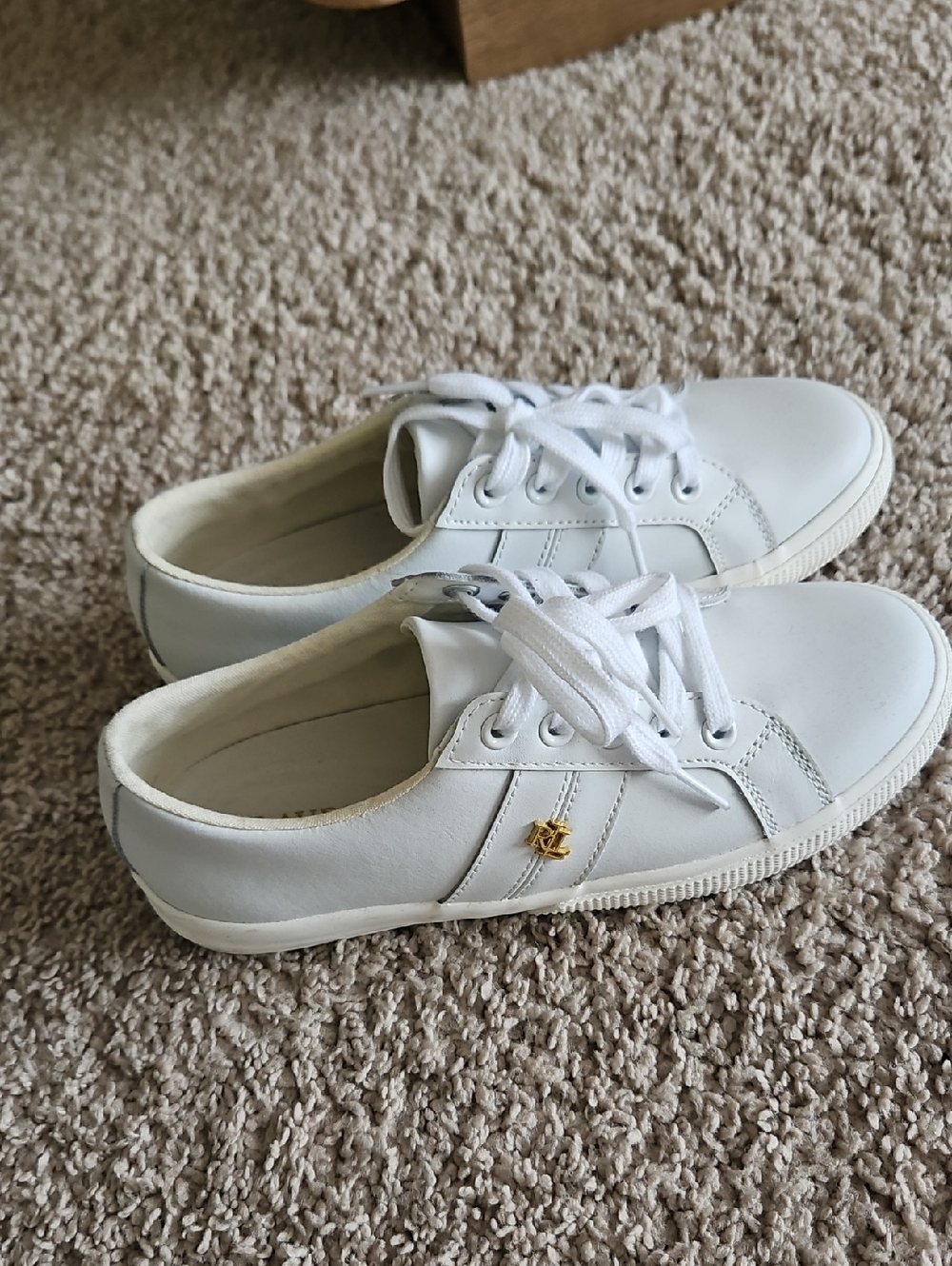 Ralph Lauren Janson II Women's Sneakers White 6W